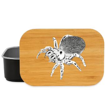 Spiders Vibe Wild Nature - Lunch Box - black - Front