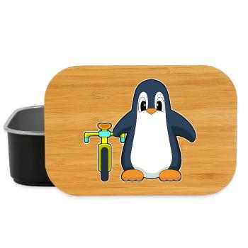 Vélo pingouin - Boîte à goûter - noir - Devant