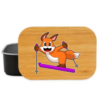 Fuchs Ski Jumper Ski Winter Sports - Lunch Box - black - Front