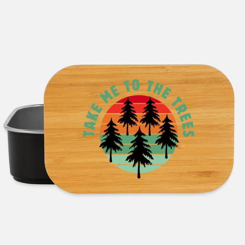 Take me to the trees - Lunch Box - black