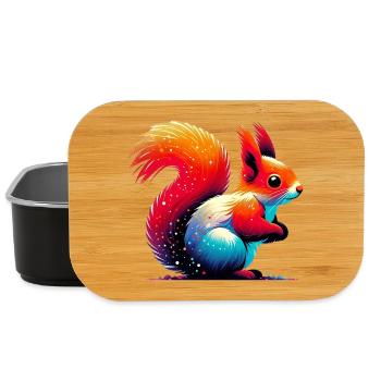 Squirrel - Lunch Box - black - Front