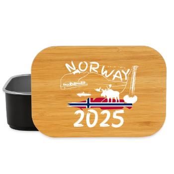 Norway 2025 Ling with Mountains and Moose Fishing - Lunch Box - black - Front