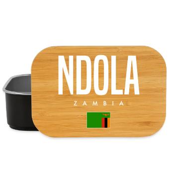 Ndola, Zambia - Lunch Box - black - Front