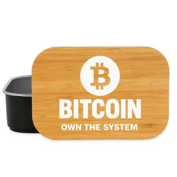 Graphique de motivation Bitcoin pour les fans - Boîte à goûter - noir - Devant