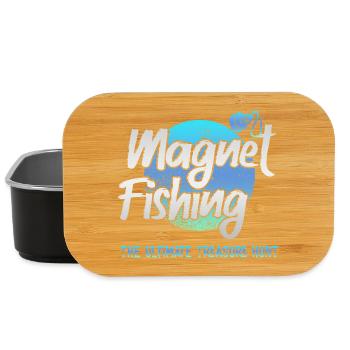 Neodym-Magnet zum Angeln, magnetischer Fischer - Lunch Box - Schwarz - Vorne