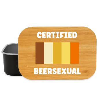 Palette bière chaude Beersexual   - Boîte à goûter - noir - Devant