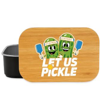 Laissez-nous cornicher paddleball concombre sportif - Boîte à goûter - noir - Devant
