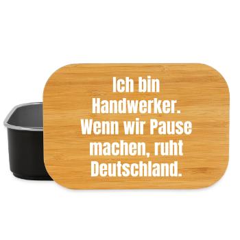Artisans Break Allemagne - Boîte à goûter - noir - Devant