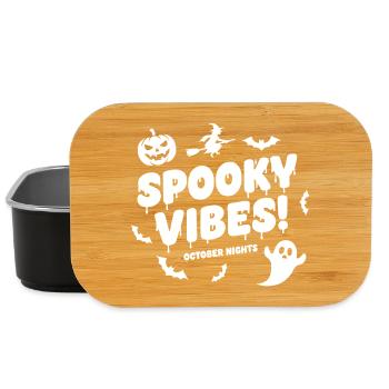 Spooky Vibes Halloween - Lunch Box - Schwarz - Vorne