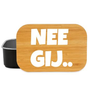 nein du - Lunch Box - Schwarz - Vorne