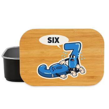 67 Six Seven Meme Weihnachten Italian meme - Lunch Box - Schwarz - Vorne