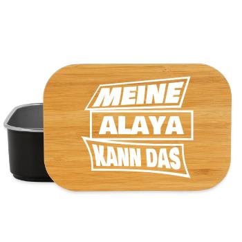 Alaya als Alaya - Lunch Box - Schwarz - Vorne