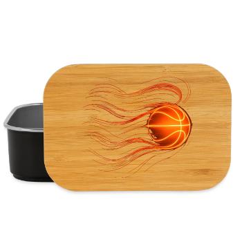 Basketball Basketball Player Gift Idea Baller Bball - Lunch Box - black - Front