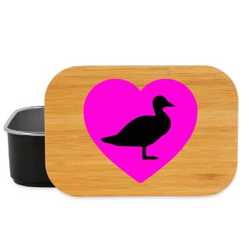 Duck - Lunch Box - black - Front