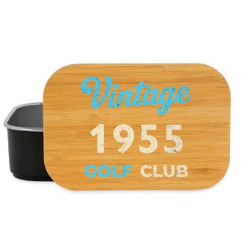 Vintage 1955 Golf Club Retro Geburtsjahr Geschenk - Lunch Box - Schwarz - Vorne