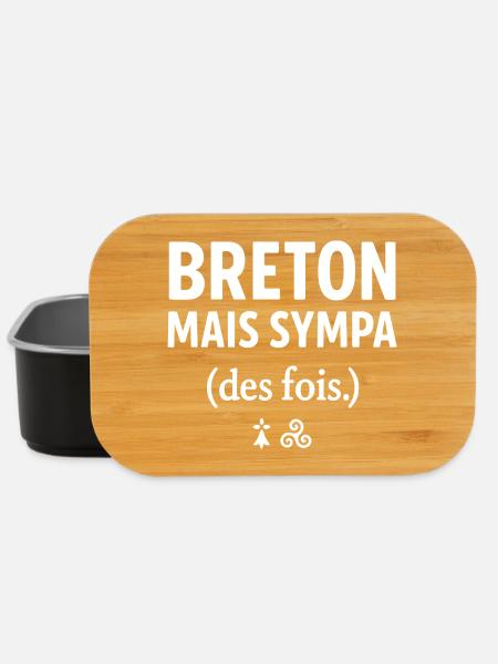 Brittany funny - Breton but nice sometimes - Lunch Box - black
