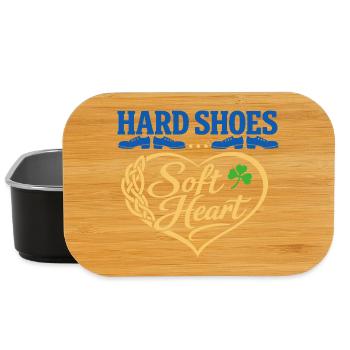 Irish Dance Step-dancing Celtic Fan - Lunch Box - black - Front