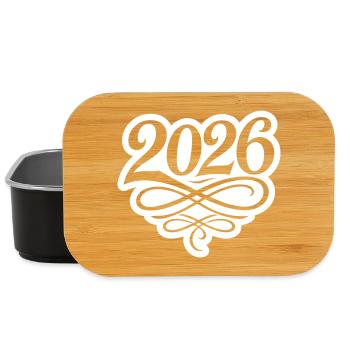 2026 Jahr - Lunch Box - Schwarz - Vorne