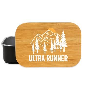 Ultra coureur - Boîte à goûter - noir - Devant