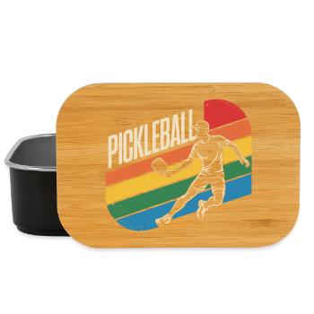 Pickleball - Lunch Box - black - Front