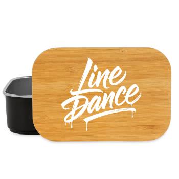 Line Dance – Country Western Tanz - Lunch Box - black - Front