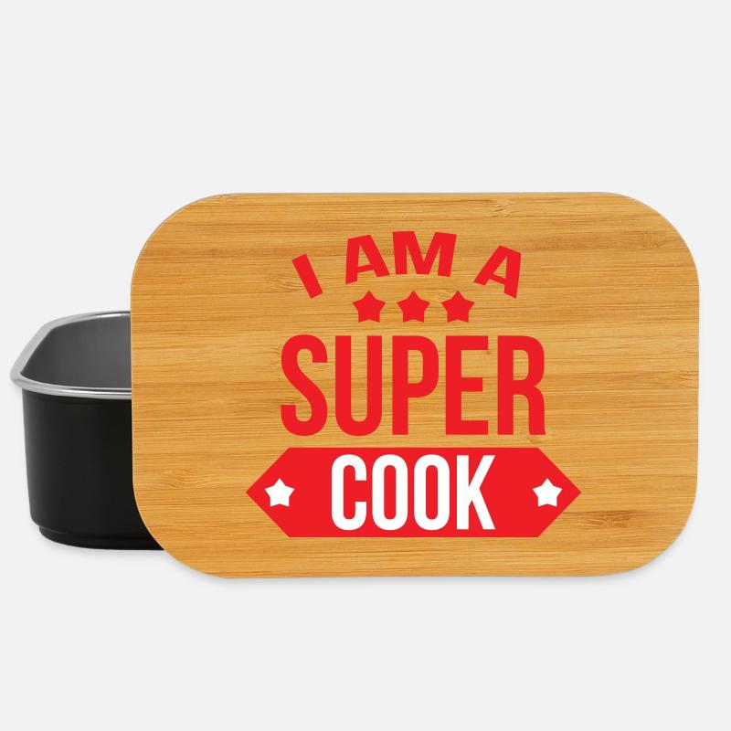 I'm a great cook - Lunch Box - black
