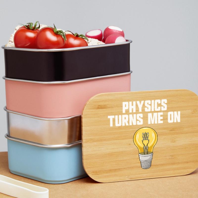 Physics joke, physics turns me on, funny knowledge Lunch Box
