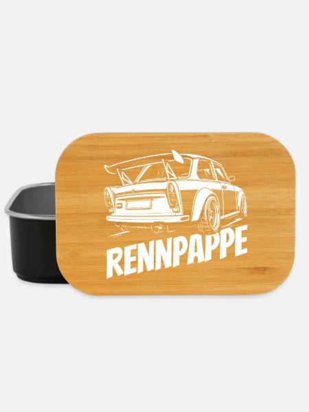 Trabi - Rennpappe aus der DDR - Lunch Box - Schwarz