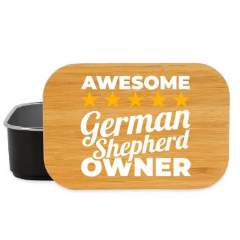 Great German Shepherd owner - Lunch Box - black - Front