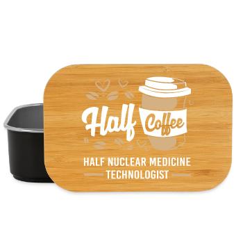 Radiologie Nuklear Atom Nuklearmedizin - Lunch Box - Schwarz - Vorne