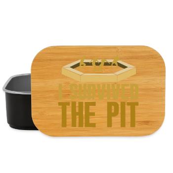 I Survived The Pit - Lunch Box - black - Front