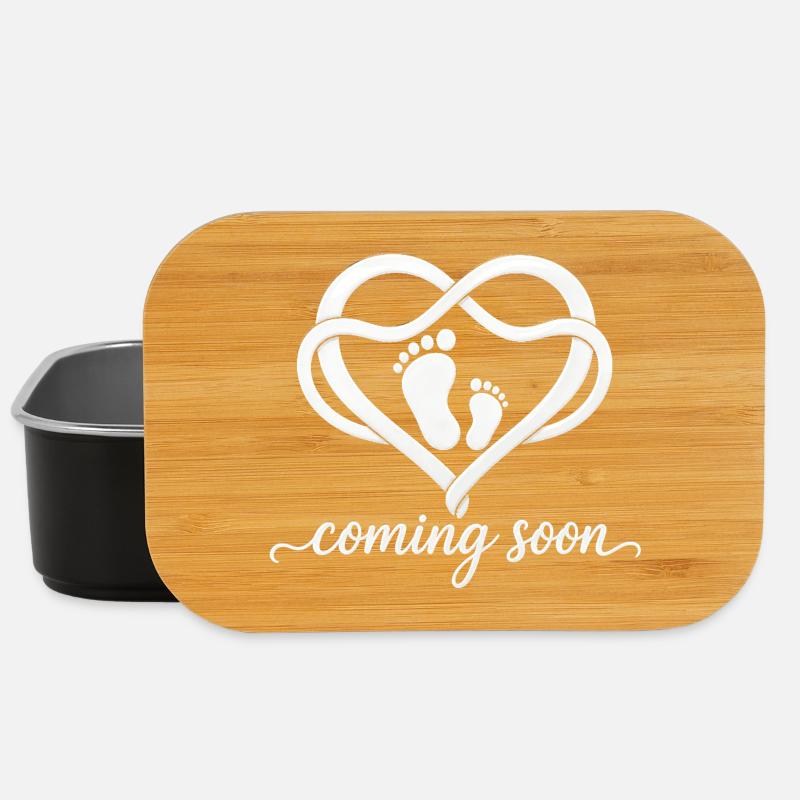 bébé bientôt en 2026 - Boîte à goûter - noir