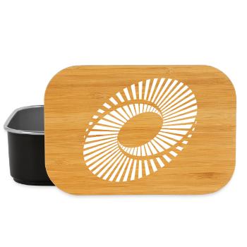 Radial Ring Spiral - Lunch Box - black - Front