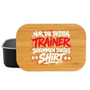Nur Die Besten Trainer Shirt - Lunch Box - Schwarz - Vorne