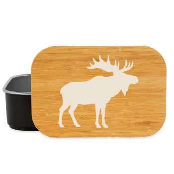 elch - Lunch Box - Schwarz - Vorne