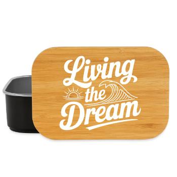 Living The Dream - Lunch Box - black - Front
