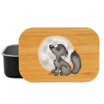 Wölfchen - Lunch Box - Schwarz - Vorne