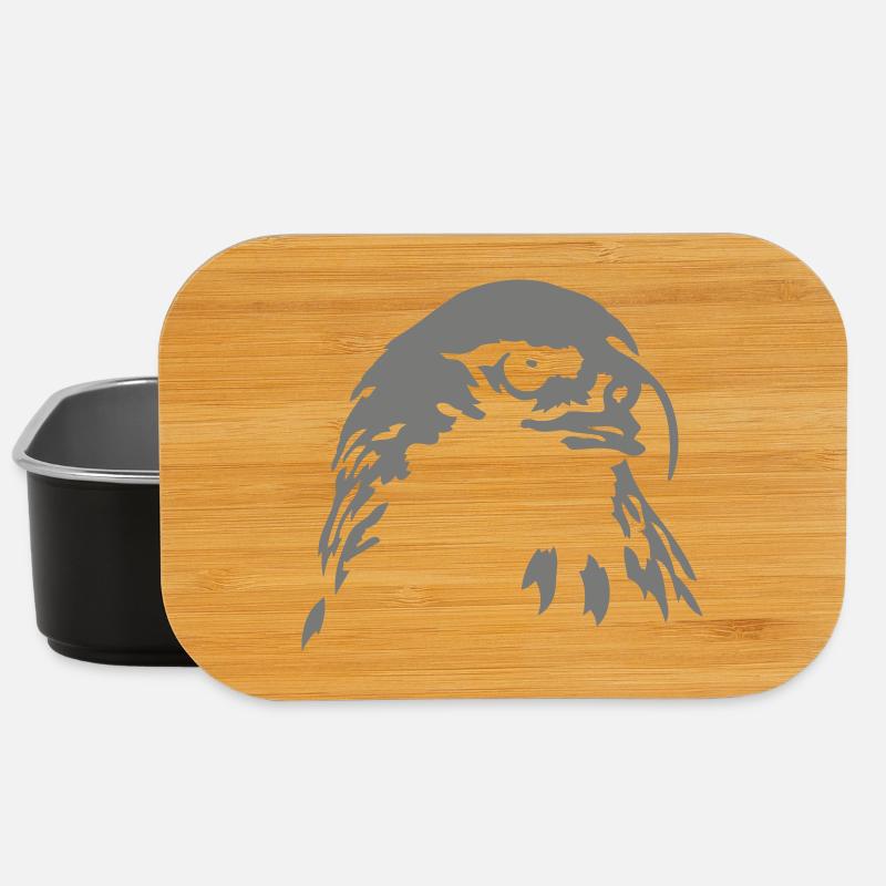 eagle - Lunch Box - black