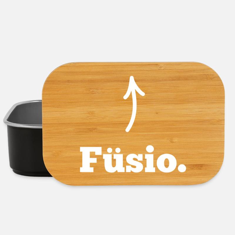 Füsio Physio - Lunch Box - Schwarz