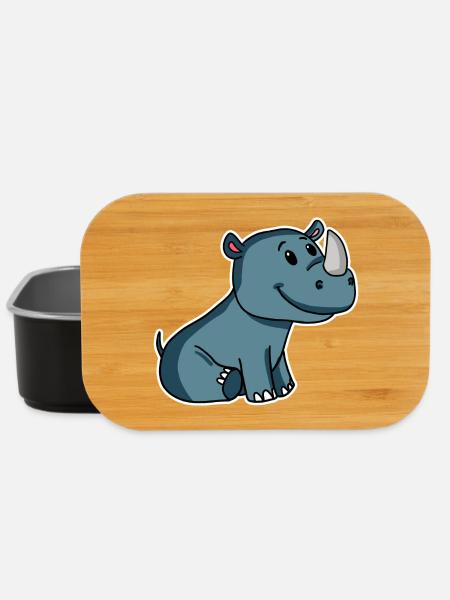 rhino - Lunch Box - black