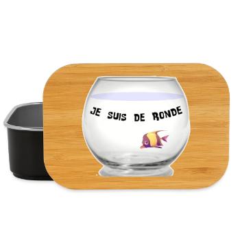 Poisson - Boîte à goûter - noir - Devant