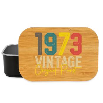 1973 Vintage Original Part - Lunch Box - black - Front