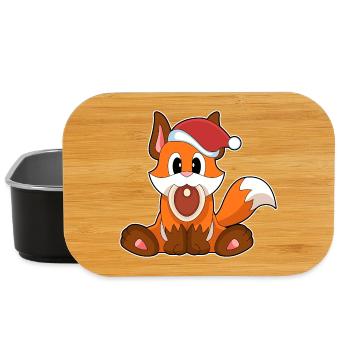 Fuchs Weihnachten Fleisch - Lunch Box - Schwarz - Vorne