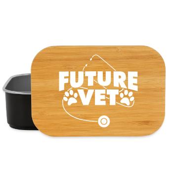 Veterinary student - Lunch Box - black - Front