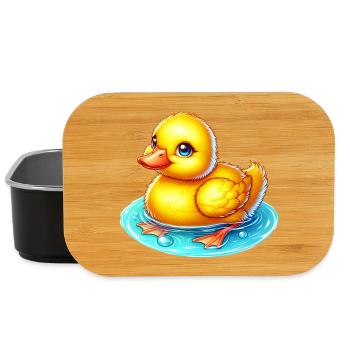 Duckling Duck Duck - Lunch Box - black - Front