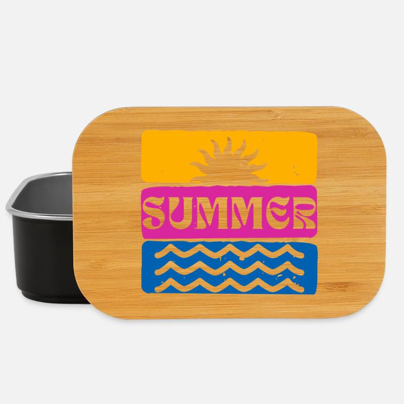 Sommer - Lunch Box - Schwarz