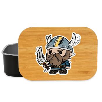 Wikinger - Lunch Box - Schwarz - Vorne