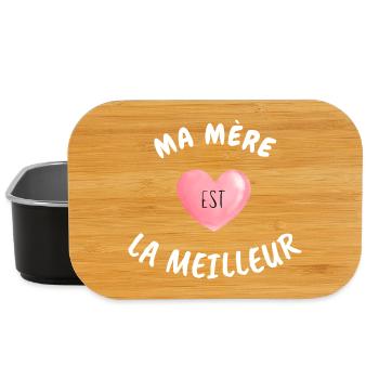 My Mother Is The Best - Lunch Box - black - Front