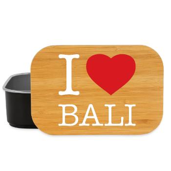 I LOVE BALI - Lunch Box - black - Front
