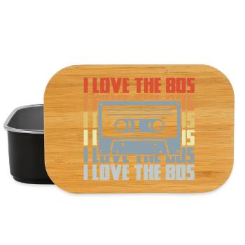 80s Lover - Lunch Box - black - Front